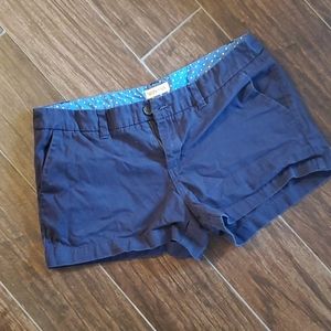 Navy shorts
